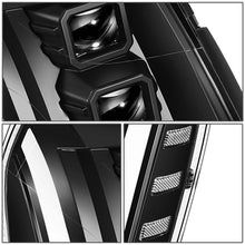 Load image into Gallery viewer, 07-14 Cadillac Escalade Quad Projector LED Switchback Headlights Black