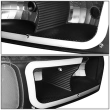 Load image into Gallery viewer, 00-07 GMC Yukon Sierra LED DRL Headlights Black Housing Clear Corner