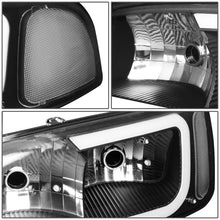 Load image into Gallery viewer, 00-07 GMC Yukon Sierra LED DRL Headlights Black Housing Clear Corner