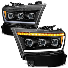 Load image into Gallery viewer, 2019-2024 RAM 1500 OE Style Headlights - Black Housing Amber Corner