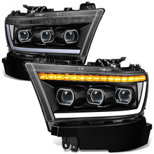 Load image into Gallery viewer, 2019-2024 RAM 1500 OE Style Headlights - Black Housing Clear Corner