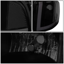 Load image into Gallery viewer, 94-02 Dodge Ram LED DRL Headlights - Black Housing Smoke Lens