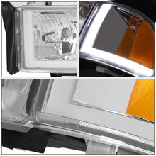 Load image into Gallery viewer, 94-02 Dodge Ram LED DRL Headlights Chrome Housing Amber Corner