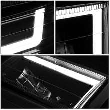 Load image into Gallery viewer, 91-94 Ford Explorer LED DRL Headlights Black Housing Clear Corner