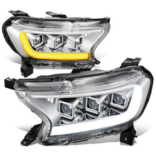 Load image into Gallery viewer, 2019-2023 Ford Ranger LED DRL Headlights - Chrome Housing Clear Corner