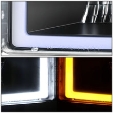 Load image into Gallery viewer, Clear Lens Black Housing LED Bar Headlights - 4PCS