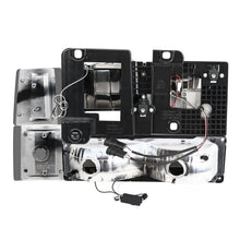 Load image into Gallery viewer, Smoke Lens Amber Reflector Chrome Housing LED Bar Headlights 8pcs