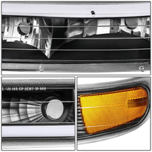 Load image into Gallery viewer, 99-06 Chevrolet Silverado Tahoe Suburban LED DRL Dual C-Bar Headlights