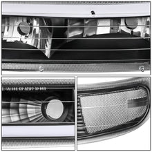 Load image into Gallery viewer, 99-06 Chevrolet Silverado Tahoe Suburban LED DRL Dual C-Bar Headlights