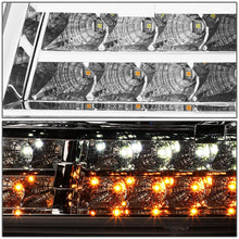 Load image into Gallery viewer, 07-14 Chevrolet Avalanche Tahoe Suburban LED DRL Headlights Chrome