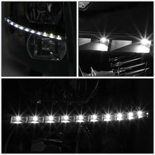 Load image into Gallery viewer, 07-14 Chevrolet Silverado LED Reflector Headlights Black Housing