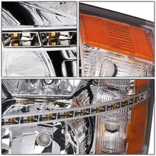 Load image into Gallery viewer, 2007-2014 Chevrolet Silverado LED Reflector Headlights Chrome Housing