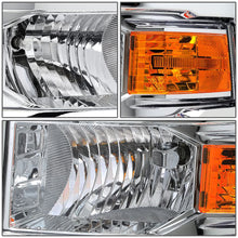 Load image into Gallery viewer, 2014-2015 Chevrolet Silverado LED DRL Chrome Headlights
