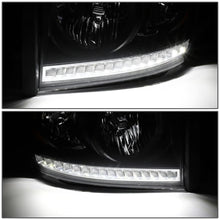 Load image into Gallery viewer, 06-09 Dodge Ram LED DRL Headlights - Black Housing Amber Corner