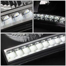 Load image into Gallery viewer, 06-09 Dodge Ram LED DRL Headlights Black Housing Clear Corner