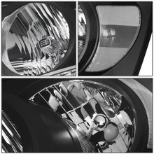 Load image into Gallery viewer, 06-09 Dodge Ram LED DRL Headlights Black Housing Clear Corner