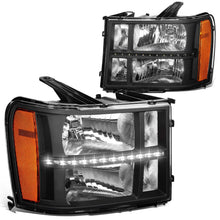 Load image into Gallery viewer, 07-13 GMC Sierra 1500 / 07-14 Sierra 2500 3500 LED DRL Headlights
