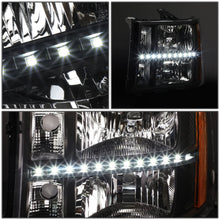 Load image into Gallery viewer, 07-13 GMC Sierra 1500 / 07-14 Sierra 2500 3500 LED DRL Headlights