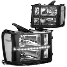 Load image into Gallery viewer, 07-13 GMC Sierra 1500 / 07-14 Sierra 2500 3500 LED DRL Headlights