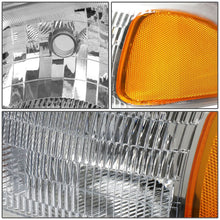 Load image into Gallery viewer, 01-07 GMC Sierra/Yukon Denali OEM Style Chrome Headlights 4PC Kit