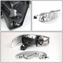 Load image into Gallery viewer, 01-07 GMC Sierra/Yukon Denali OEM Style Chrome Headlights 4PC Kit