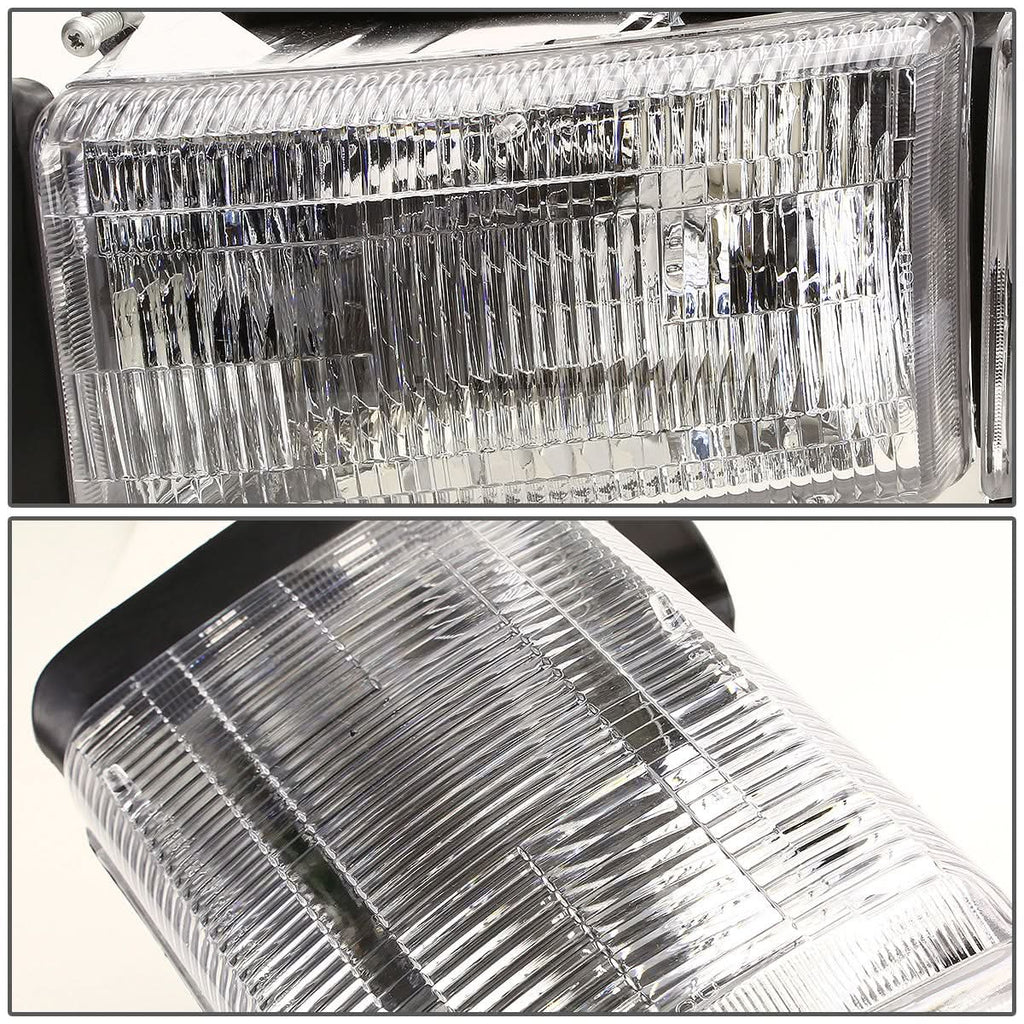 94-02 Dodge Ram OE Style Chrome Headlight - Left Side