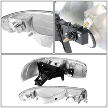 Load image into Gallery viewer, 99-07 GMC Sierra OEM Style 4PC Chrome Headlights with Amber Corner