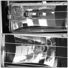 Load image into Gallery viewer, 1994-2000 GMC C10 8PC Black Housing Amber Corner Headlights