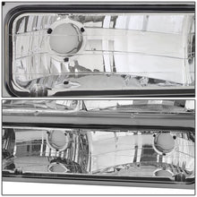 Load image into Gallery viewer, 94-00 GMC C10 Chrome Housing Headlights w/ Amber Corner 8PC Kit