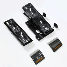 Load image into Gallery viewer, 94-00 GMC C10 8PC Smoke Housing Headlight Set w/ Amber Corners