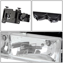 Load image into Gallery viewer, 88-93 Chevrolet C10 Chrome Housing Clear Corner 8PC Headlight Set