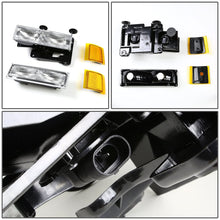 Load image into Gallery viewer, 94-98 Chevrolet C10 OEM Style 8PC Headlight Set Chrome Housing
