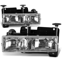 Load image into Gallery viewer, 88-98 Chevrolet C10 Chrome Housing Headlights 2PC Set