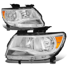 Load image into Gallery viewer, 15-17 Chevrolet Colorado Chrome Housing Headlights with Amber Corner
