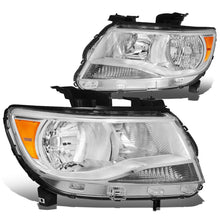 Load image into Gallery viewer, 15-17 Chevrolet Colorado Chrome Housing Headlights with Amber Corner