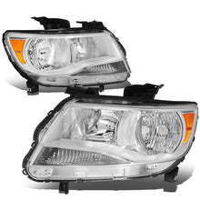 Load image into Gallery viewer, 15-17 Chevrolet Colorado Chrome Housing Headlights with Amber Corner