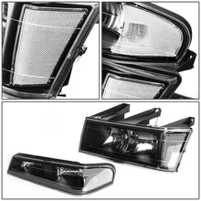 Load image into Gallery viewer, 04-12 Chevrolet Colorado &amp; GMC Canyon Black Housing Headlights 4PC Kit