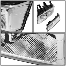 Load image into Gallery viewer, 04-12 Chevrolet Colorado Chrome Housing Clear Corner Headlights 4PC