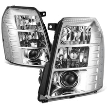 Load image into Gallery viewer, 2007-2014 Cadillac Escalade Chrome Housing Clear Corner Headlights