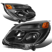 Load image into Gallery viewer, 16-17 Chevrolet Equinox Projector Headlights - Black Housing Amber Corner