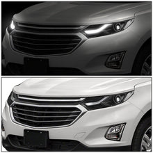Load image into Gallery viewer, 2018-2021 Chevrolet Equinox Projector LED DRL Headlights Black Housing