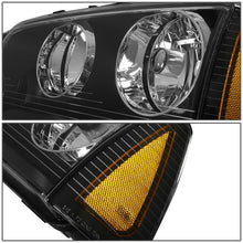 Load image into Gallery viewer, 06-10 Dodge Charger 4PC Black Housing Amber Corner Headlights
