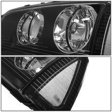 Load image into Gallery viewer, 06-10 Dodge Charger Black Housing Clear Corner Headlights 4PC