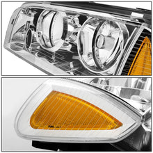 Load image into Gallery viewer, 06-10 Dodge Charger Chrome Housing Headlights w/ Amber Corner