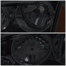 Load image into Gallery viewer, 06-10 Dodge Charger 4PC Smoke Housing Headlights w/ Amber Corner