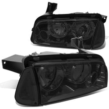 Load image into Gallery viewer, 2006-2010 Dodge Charger Smoke Housing Headlights with Clear Corner