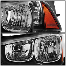 Load image into Gallery viewer, 2011-2014 Dodge Charger Black Housing Headlights with Amber Corner