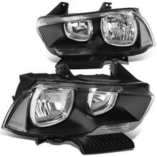 Load image into Gallery viewer, 2011-2014 Dodge Charger Black Housing Headlights w/ Clear Corners