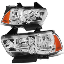 Load image into Gallery viewer, 2011-2014 Dodge Charger Chrome Amber Corner Headlights