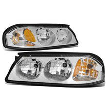 Load image into Gallery viewer, 2000-2005 Chevrolet Impala Chrome Housing Headlights w/ Amber Corner